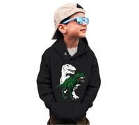 Generico Y2K Felpa Ragazzi 2025 con Cappuccio Cerniera a Maniche Lunghe Cappotto Homewear per Bambini Girocollo Sport Casual Solid Color/Print Primavera e Autunno
