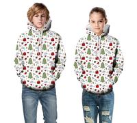 Generico Y2K Felpa Ragazzi 2025 con Cappuccio Cerniera Felpe Girocollo Comfort e Calore alla Zip Intera per Adolescenti Regalo Bambini attività Sportive