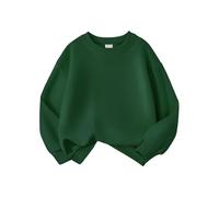 Generico Y2K Felpa Ragazzi 2025 Long Sleeve Sweatshirt Unisex a Maniche Lunghe Senza Cappuccio Girocollo Cappotto Homewear per Bambini Ultra Morbida Oversize Adolescenti Regalo