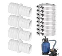 Generico Yard Pool Hose Connector - Garden Pools Hose Adapters | Ground Adapter Converter Nozzle Adapter Pools Fittings Hoses | Pool Accessories Saltwater System Hoses Connector Poolls Accessor for