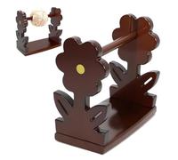Generico Yarn Holder - Horizontal Wooden Spindle Dispenser Rack for Smooth Thread Release, Durable Craft Stand with Stable Design, Knitting And Crochet Tool for Women Mother Enthusiasts Lovers Studio