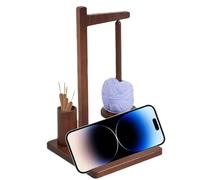 Generico Yarn Holder, Magnetic Knitting Support, Crocheting String Distributor, Prevents Tangles, Beginner-Friendly Design, 7.48x7.48x12.2 Inches, Crafting Socks And Hats