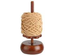 Generico Yarn Holder - Magnetic Spinner Knitting Organizer for -Free, Smooth Rotation with Multi-Functional, Hook Stand for Home Travel Handcraft Activities, Metal, Compact 4.72in