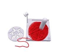 Generico Yarn Holder Stand, Crocheting Spindle Rack, 7.09in Knitting Storage Organizer, Smooth Spool Spinner, Built-in Accessory Drawer for Crocheters Knitters Women Enthusiasts