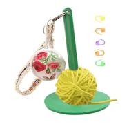 Generico Yarn Holder - Yarn Ball Minder, Storage Organizer for Knitting Crochet Supplies | Portable Wristband Spinner for Craft Lovers, Crochet Projects, Home Studio, PP Metal