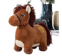 Generico Year of the Horse Plush - 8.66 Inch Auspicious Stuffed Animal Mascot for Chinese New Year 2026, Spring Festival Decor Toy for Nursery, Sofa, Bedside, Living Room, Shelf, Home or Car
