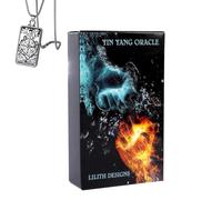 Generico Yin Yang Oracle - Pocket Edition, cartoncino, ideale per principianti, include carte e collana
