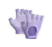 Generico Yoga Gloves - Fingerless Exercise Mittens | Non Slip Gym Gloves Weight Lifting Mittens For Enthusiasts Beginners Professionals Women Ladies Wives Mothers Athletes Home Gym Studio