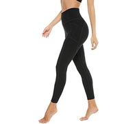 Generico Yoga Pants Donna Vita Alta Push Up Tummy Control Pantalone da Palestra Asciugatura Rapida Eleganti Pantacollant Tinta Unita Pratico Pantaloni Yoga Cotone Biologico per Fitness