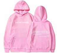 Generico You Are Enough Hoodie, Dear Person Behind Me' Hoodie, Dear Person Behind Me Sweatshirt (Color-H,S)