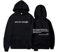 Generico You Are Enough Hoodie, Dear Person Behind Me' Hoodie, Dear Person Behind Me Sweatshirt (Color-L,11XL)