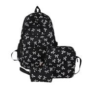 Generico Zaini Donna - Designer Chic con Fiocco per Università | Leggero Capiente Utilizzo Universale Per Viaggio Docenti Turismo Business Aereo