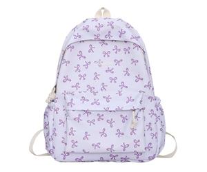 Generico Zaino a prua - borsa da scuola carina | Zaino per bambini | per la scuola media | Studente Borsa per la scuola di scuola per ragazze adolescenti | Borsa scolastica preppy | Gli stud