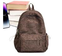 Generico Zaino Alla Borsa Per La Scuola Capiente Stampa Leopardo | Zaino Da Pendolare per Donne Uomini Pendolarismo Quotidiano Scuola Ufficio Lavoro Fine Settimana Viaggi Vacanze Campeggio