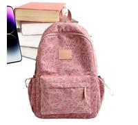 Generico Zaino Alla Capiente Con Stampa Leopardata | Zaino Da Pendolare Per Pendolarismo Quotidiano Scuola Fine Settimana Viaggi Vacanze Shopping Uscite Casual Ufficio Lavoro