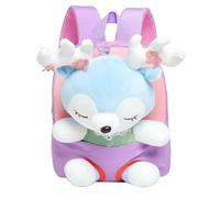 Generico Zaino Asilo Bimba - Zaino Bambini Design Simpatico Leggero Asilo Nido Borsa Tracolla Elegante Giocattolo Versatile Libro Accessorio Scuola