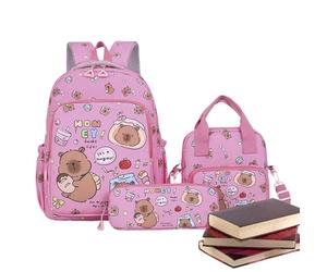 Genérico Zaino Capibara Adorable - Borsa da pranzo Capibara , Borse divertenti per pranzo scolastico e viaggi per studenti e ragazzi
