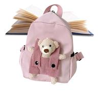 Generico Zaino Con Ciondolo - Borsa Per La Scuola Di Grande Capacità | Kindergarten Elementary | Spaziosa Borsa Per Studenti, Design Di Cinghie Regolabili, Accessorio Per Fascino, Per L'asilo E