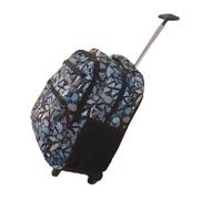Genérico Zaino con Ruote M-07 Trolley Borsa da Viaggio Cabina Aereo. Tessuto impermeabile, tasca protettiva imbottita. Zaino ultra portante, Nero , 50cm x 34cm x 22cm, Zaino per studenti o viaggi