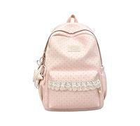 Generico Zaino Cute Core Borsa in Pizzo Capiente e Leggera con una Stella