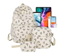 Generico Zaino Donna | Designer Chic con Fiocco per Università - Leggero Capiente Utilizzo Universale Per Viaggio Docenti Turismo Business Aereo