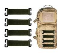 Genérico Zaino Frammenti-4 Strisce Patch Morbido per Zaini Semplici Moll Luce, Patch Strisce di Visualizzazione per Zaini, verde militare, Consulte la descripción