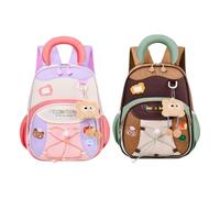 Generico Zaino per Bambini Altezza 32 Cm Impermeabile A Tema Cartoon