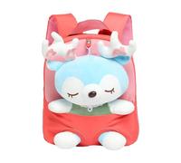 Genérico zaino per bambini piccoli, zaino staccabile bambini con renna, animale borsa da viaggio per spuntini, borsa a tracolla prescolare, regalo paara ni, anguria, la descrizione