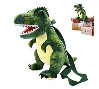 Generico Zaino Per Dinosauri Prescolare - Zaino In Peluche T-Rex Per Dinosauri Con Cerniera Resistente | Fantastica Borsa Portaoggetti Per Dinosaur Per Costumi Da Festa Per Bambini