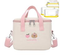 Genérico Zaino per pannolini da viaggio imbottito impermeabile, con fasciatoio e astuccio per ciuccio | grande maternità per neonati con tasche isolate per ragazzi e ragazze, articoli e, rosa