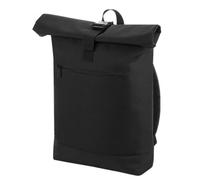 Generico Zaino Roll-Top capacità: 20 Litri dimensioni: 32 x 44 x 13 cm (Black)