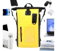 Generico Zaino Sacca Stagna | Sacca Impermeabile,30L Capacità Zaino Portatile per Campeggio Spiaggia Nuoto Viaggio Kayak Attività Sportive Uomo Donna