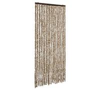 Generico Zanzariera Beige e Marrone 56x185 cm Ciniglia,Casa e Giardino,Arredo,Trattamenti per finestre,Rete per zanzare,Beige,1.1 KG,325448