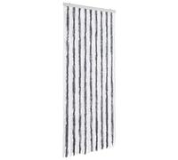 Generico Zanzariera Grigio e Bianco 56x200 cm Ciniglia,Casa e Giardino,Arredo,Trattamenti per finestre,Rete per zanzare,Grigio,1.15 KG,315123
