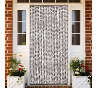 Generico Zanzariera Grigio Talpa e Bianco 100x220 cm Ciniglia,Grigio Talpa,2.25kg,325462