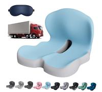 Generico Zen Seat Cushion, Zen Seat Cushion for Truck Drivers, Non-Slip, with Lumbar and Back Support, L Shape Ergonomic for Long Drive (#7)
