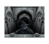 Generico Zerbino Halloween Tappeto Illusione Ottica per Portico Esterno | Tappeto 60x40cm Illusione Abisso per Portico Ingresso Casa Appartamento Soggiorno Cucina Balcone Camera da Bagno Studio