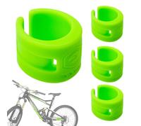 Generico Zestivra Chain - Protezione per Foderi Orizzontali in, 4 Pezzi Paracatena per Biciclette - Protezionee per Catene in per Biciclette Busta di Protezione del per Biciclettee per Mount