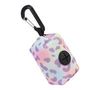 Generico Zipper Pouch Poop Holder, Poop Bag Dispenser, Dog Poop Holder with Carabiner, Dog Waste Bag Storage, Portable Poop Bag Holder, Pet Waste Bag Dispenser for Easy Access, Carry