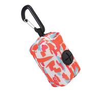 Generico Zipper Pouch Poop Holder, Poop Bag Dispenser, Dog Poop Holder with Carabiner, Dog Waste Bag Storage, Portable Poop Bag Holder, Pet Waste Bag Dispenser for Easy Access, Carry