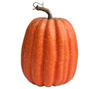 Generico Zucca Artificiale,Grandi Zucche Arancione Finta Schiuma per Raccolto | Decorazione Ortaggi Stile Fattoria 20cm per Cucina Camera Portico Tavoli Interno Esterno Feste Autunnali