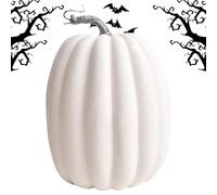 Generico Zucche in Schiuma, Decorativa Grande Arancione In Schiuma, Decorazione Casa 20cm per Interni Autunno Fattoria Camera da Letto Terrazza Tavolo Halloween Outdoor Festa Ringraziamento