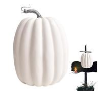 Generico Zucche in Schiuma,Grandi Zucche Arancione Finta Schiuma per Raccolto | 20cm Stile Fattoria Ortaggi per Autunno Raccolto Decor Casa Cucina Interno Esterno Feste Halloween Ringraziamento
