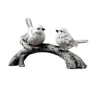 Generico Zweig Vogel - Dekorative Tisch Zweig Vogel Figur, Kreative Vögel Auf Ast, Elegante Deko Statue | Stilvolles Wohnaccessoire Für Wohnzimmer Schlafzimmer Arbeitszimmer Esszimmer Zuhause