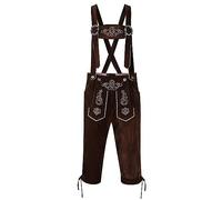 Genericoo Oktoberfest Costume Uomo, Vestito Oktoberfest Uomo, Oktoberfest Bavarese,Vestito Tirolese Uomo, Abito Bavarese Uomo, Costume Birra Uomo, Vestiti October Fest Uomo (21-Coffee, L)