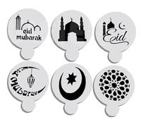 Générique 1 set di stencil per biscotti Ramadan torte riutilizzabili
