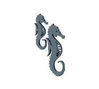 Generique - 10 coriandoli in Legno cavallucci marini Blu Taglia Unica