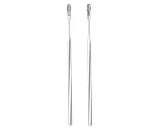 générique 2 pezzi Curette per orecchie in acciaio inossidabile rimozione cera per orecchie a spirale a molla per orecchie, pulitore per le orecchie, eccellente durata e stile