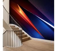Générique 350 x 256 cm carta da parati per camera dei bambini, colore astratto minimalista cyberpunk da parete XXL poster quadri da parete arazzo foto tromba l'occhio per camera da letto soggiorno