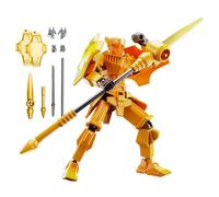 Générique 3D Printed Action Figure - Action Figures Set | 4 x 13 cm Multi Jointed Movable Robot | 1 x Transformative Unico Collezionisti Figure, Full Body Mechanical Movable Toy for Desk Decoration